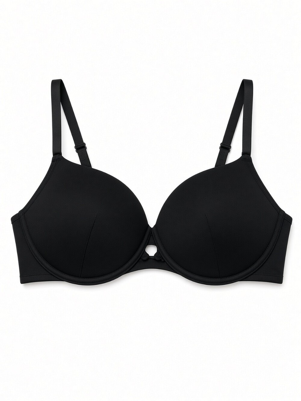 Xhilaration Womens' Convertible Padded Pushup Bra Black 32C